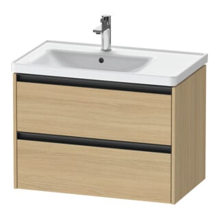 Duravit Waschtischunterschrank Ketho.2 78,4x45,5x54,9cm, f WT m B li, Ei Nat