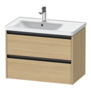 Duravit Waschtischunterschrank Ketho.2 78,4x45,5x54,9cm, f WT m B li, Ei Nat-1