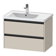 Duravit Waschtischunterschrank Ketho.2 78,4x45,5x54,9cm, f WT m B li, Tau ma