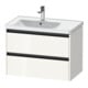 Duravit Waschtischunterschrank Ketho.2 78,4x45,5x54,9cm, f WT m B li, we. hgl-1