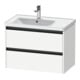 Duravit Waschtischunterschrank Ketho.2 78,4x45,5x54,9cm, f WT m B li, we. ma-1