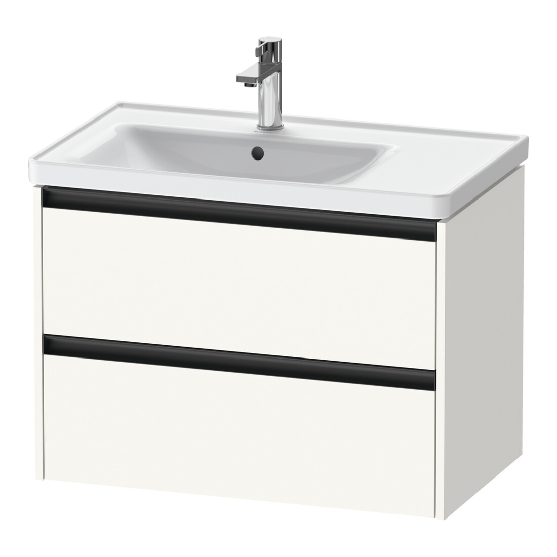 Duravit Waschtischunterschrank Ketho.2 78,4x45,5x54,9cm, f WT m B li, we. matt