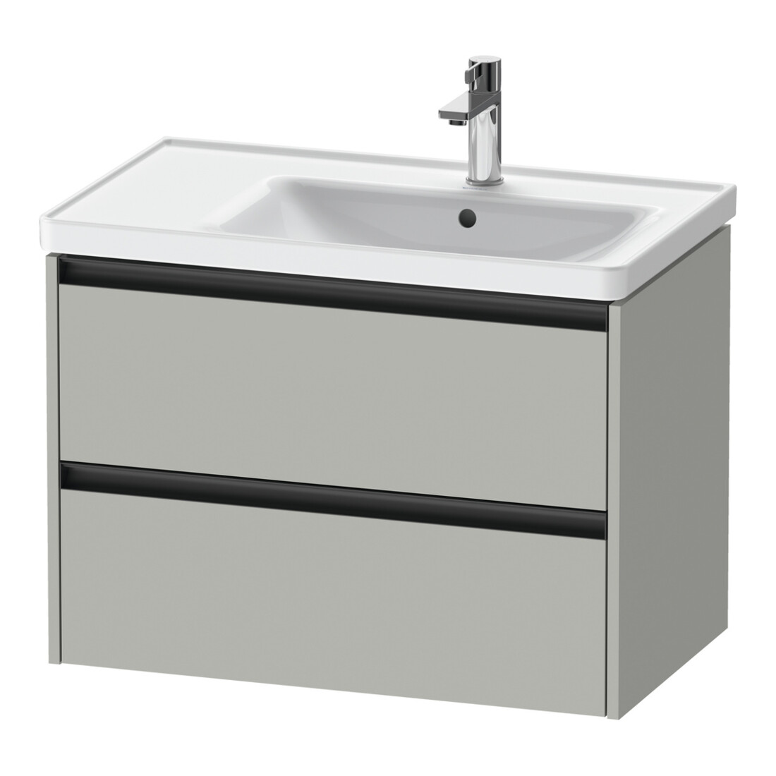 Duravit Waschtischunterschrank Ketho.2 78,4x45,5x54,9cm, f WT m B R, betongr ma