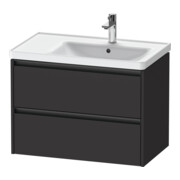 Duravit Waschtischunterschrank Ketho.2 78,4x45,5x54,9cm, f WT m B R, graph matt