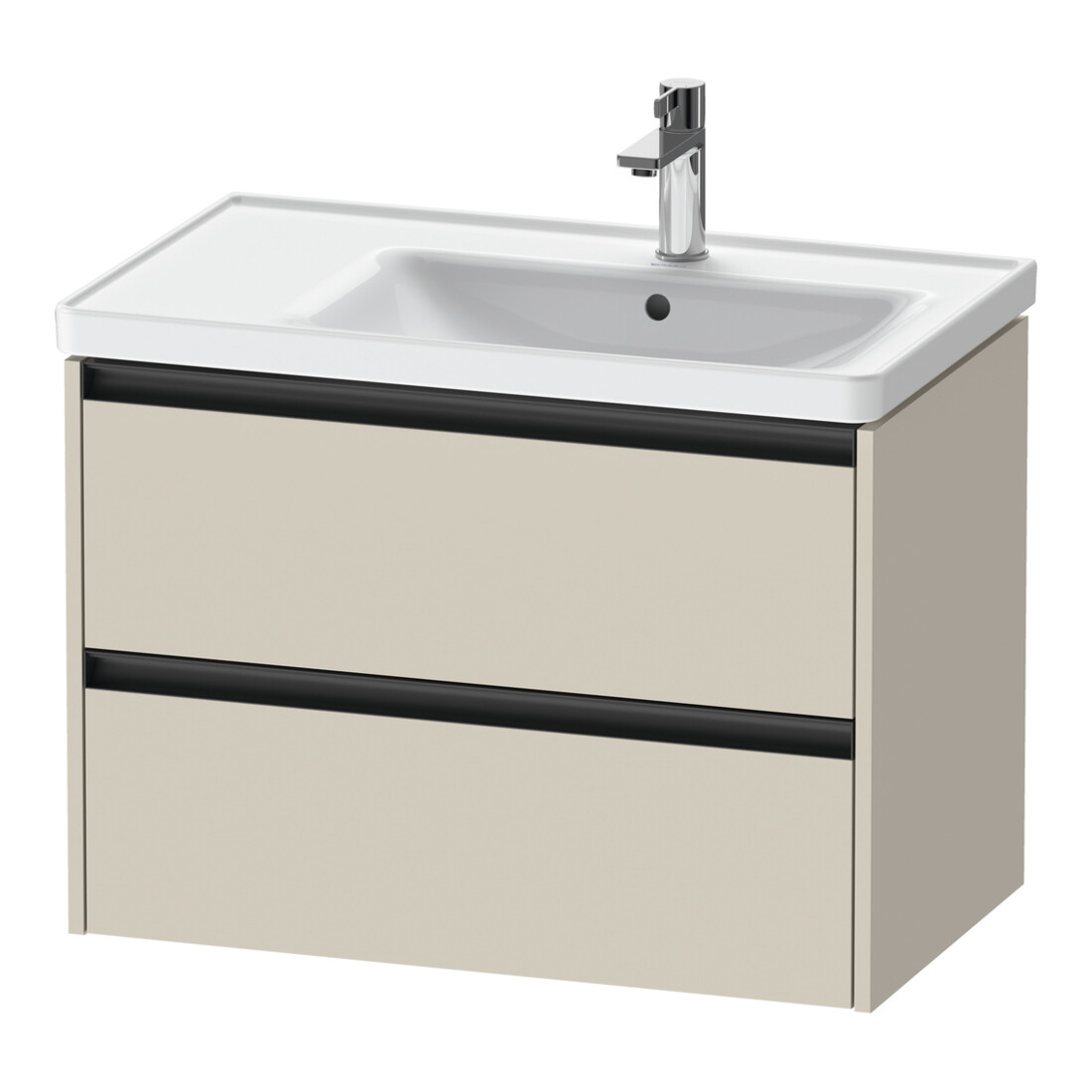 Duravit Waschtischunterschrank Ketho.2 78,4x45,5x54,9cm, f WT m B re, Tau matt