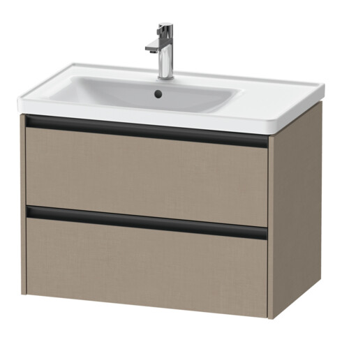 Duravit Waschtischunterschrank Ketho.2 78,4x45,5x54,9cm, f WT m Beck. li, lei