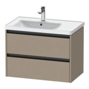 Duravit Waschtischunterschrank Ketho.2 78,4x45,5x54,9cm, f WT m Beck. li, lei