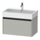 Duravit Waschtischunterschrank Ketho.2 78,4x46cm, betongr ma, 1 Ausz., wandhängend-1