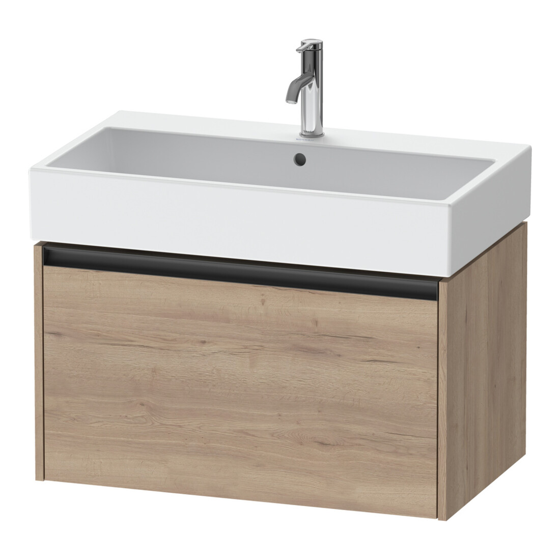 Duravit Waschtischunterschrank Ketho.2 78,4x46cm, Ei marm., 1 Ausz., wandhängend