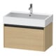 Duravit Waschtischunterschrank Ketho.2 78,4x46cm, Ei Nat, 1 Auszug, wandhängend-1
