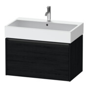 Duravit Waschtischunterschrank Ketho.2 78,4x46cm, Ei sw, 1 Auszug, wandhängend-1