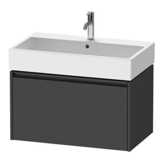 Duravit Waschtischunterschrank Ketho.2 78,4x46cm, graph ma, 1 Ausz., wandhängend