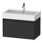 Duravit Waschtischunterschrank Ketho.2 78,4x46cm, graph matt, 1 Ausz., wandhängend