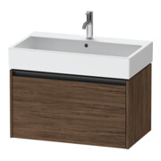 Duravit Waschtischunterschrank Ketho.2 78,4x46cm, Nussb dkl., 1 Ausz., wandhängend-1