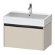 Duravit Waschtischunterschrank Ketho.2 78,4x46cm, Tau matt, 1 Ausz., wandhängend-1