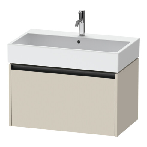 Duravit Waschtischunterschrank Ketho.2 78,4x46cm, Tau matt, 1 Ausz., wandhängend