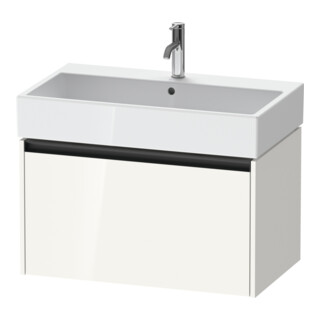 Duravit Waschtischunterschrank Ketho.2 78,4x46cm, we. hgl, 1 Ausz., wandhängend
