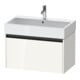 Duravit Waschtischunterschrank Ketho.2 78,4x46cm, we. hgl, 1 Ausz., wandhängend-1