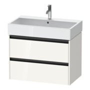 Duravit Waschtischunterschrank Ketho.2 78,4x46cm, we. hgl, 2 Schub., wandhängend