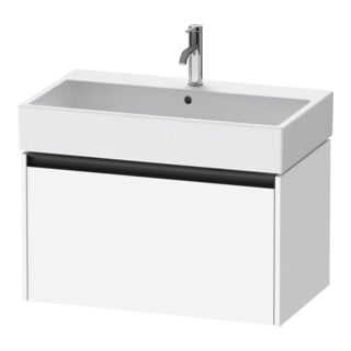 Duravit Waschtischunterschrank Ketho.2 78,4x46cm, we. ma, 1 Auszug, wandhängend