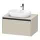 Duravit Waschtischunterschrank Ketho.2 80x55cm, T m, Pl m 1 Ausschn, wandhängend-1