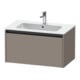 Duravit Waschtischunterschrank Ketho.2 81x48cm, bas. ma, 1 Auszug, wandhängend-1