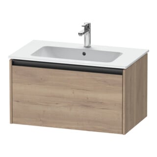 Duravit Waschtischunterschrank Ketho.2 81x48cm, Ei marm., 1 Auszug, wandhängend