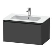 Duravit Waschtischunterschrank Ketho.2 81x48cm, graph ma, 1 Auszug, wandhängend