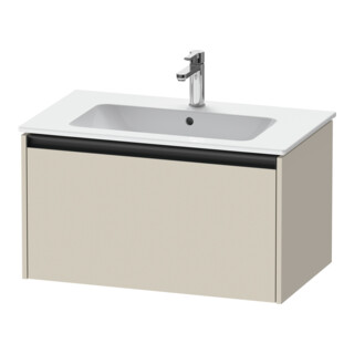 Duravit Waschtischunterschrank Ketho.2 81x48cm, Tau matt, 1 Auszug, wandhängend