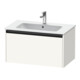 Duravit Waschtischunterschrank Ketho.2 81x48cm, we. matt, 1 Auszug, wandhängend-1