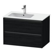 Duravit Waschtischunterschrank Ketho.2 81x48x54,9cm, f WT m Beck. li, Ei sw
