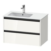 Duravit Waschtischunterschrank Ketho.2 81x48x54,9cm, f WT m Beck. li, we. hgl
