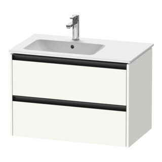 Duravit Waschtischunterschrank Ketho.2 81x48x54,9cm, f WT m Beck. li, we. matt