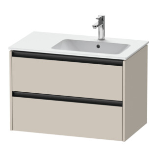 Duravit Waschtischunterschrank Ketho.2 81x48x54,9cm, f WT m Beck. re, Tau matt