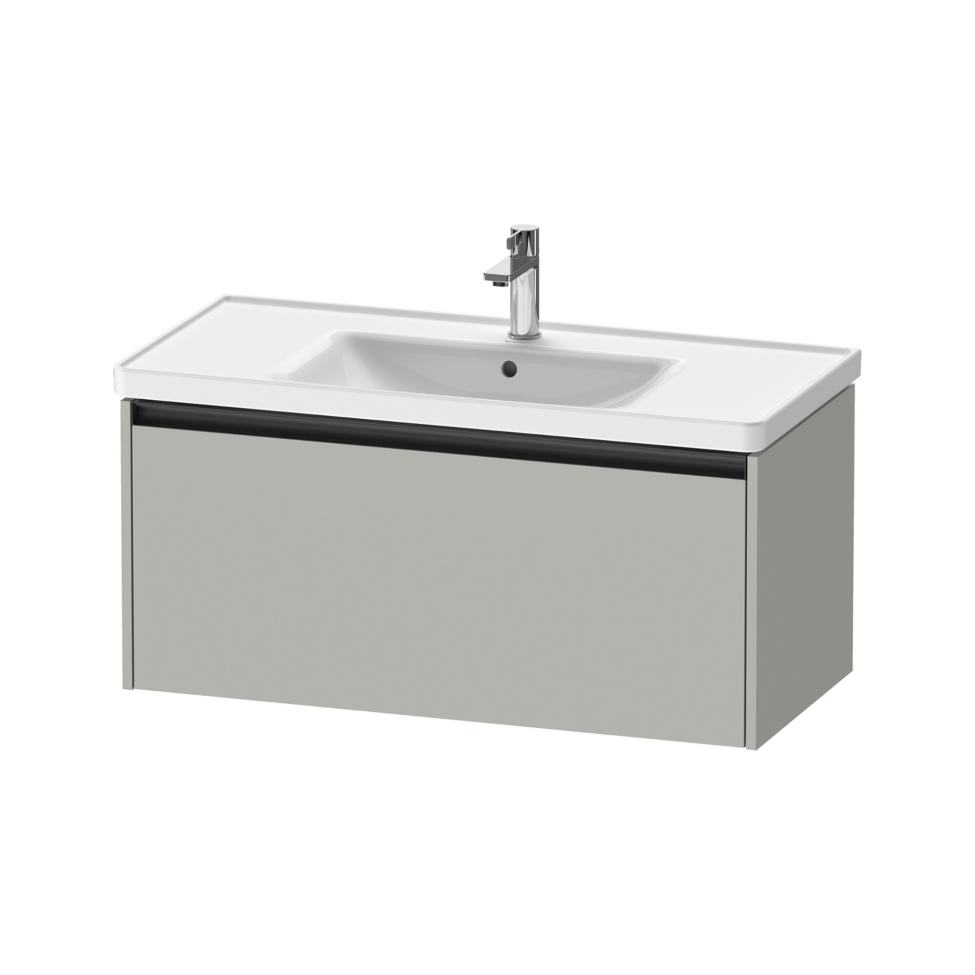 Duravit Waschtischunterschrank Ketho.2 98,4x45,5cm, betongr ma, 1 Ausz., wandhängend