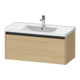 Duravit Waschtischunterschrank Ketho.2 98,4x45,5cm, Ei Nat, 1 Ausz., wandhängend-1