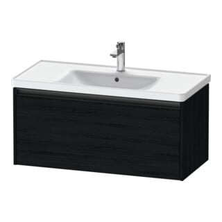 Duravit Waschtischunterschrank Ketho.2 98,4x45,5cm, Ei sw, 1 Ausz., wandhängend