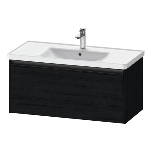 Duravit Waschtischunterschrank Ketho.2 98,4x45,5cm, Ei sw, 1 Ausz., wandhängend