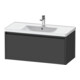 Duravit Waschtischunterschrank Ketho.2 98,4x45,5cm, graph ma, 1 Ausz., wandhängend-1