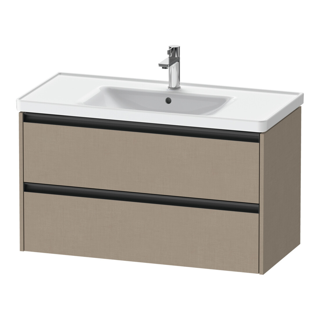 Duravit Waschtischunterschrank Ketho.2 98,4x45,5cm, lei, 2 Schub., wandhängend