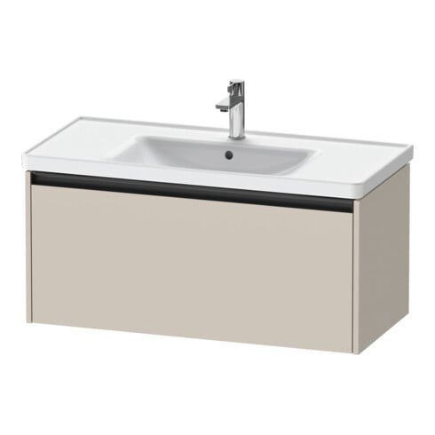Duravit Waschtischunterschrank Ketho.2 98,4x45,5cm, Tau ma, 1 Ausz., wandhängend