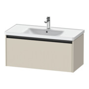 Duravit Waschtischunterschrank Ketho.2 98,4x45,5cm, Tau matt, 1 Ausz., wandhängend
