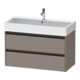 Duravit Waschtischunterschrank Ketho.2 98,4x46cm, bas. ma, 2 Schub., wandhängend-1