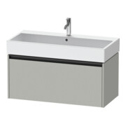 Duravit Waschtischunterschrank Ketho.2 98,4x46cm, betongr ma, 1 Ausz., wandhängend