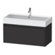 Duravit Waschtischunterschrank Ketho.2 98,4x46cm, graph matt, 1 Ausz., wandhängend-1