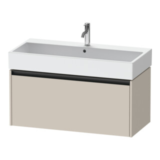 Duravit Waschtischunterschrank Ketho.2 98,4x46cm, Tau ma, 1 Auszug, wandhängend