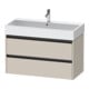 Duravit Waschtischunterschrank Ketho.2 98,4x46cm, Tau ma, 2 Schub., wandhängend-1
