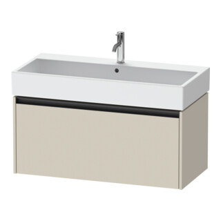 Duravit Waschtischunterschrank Ketho.2 98,4x46cm, Tau matt, 1 Ausz., wandhängend