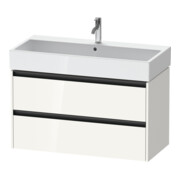 Duravit Waschtischunterschrank Ketho.2 98,4x46cm, we. hgl, 2 Schub., wandhängend