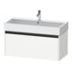 Duravit Waschtischunterschrank Ketho.2 98,4x46cm, we. ma, 1 Auszug, wandhängend-1